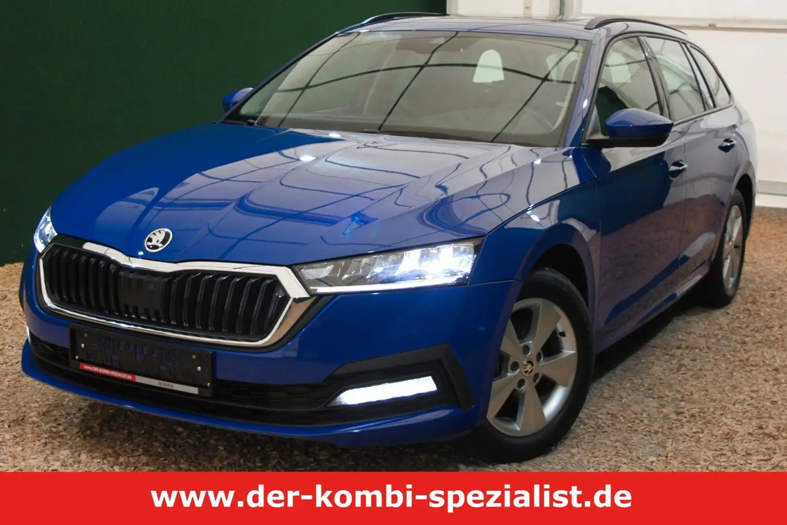 Skoda Octavia Combi 1.0/ Panodach, Alu,Keyless go Blau - 1