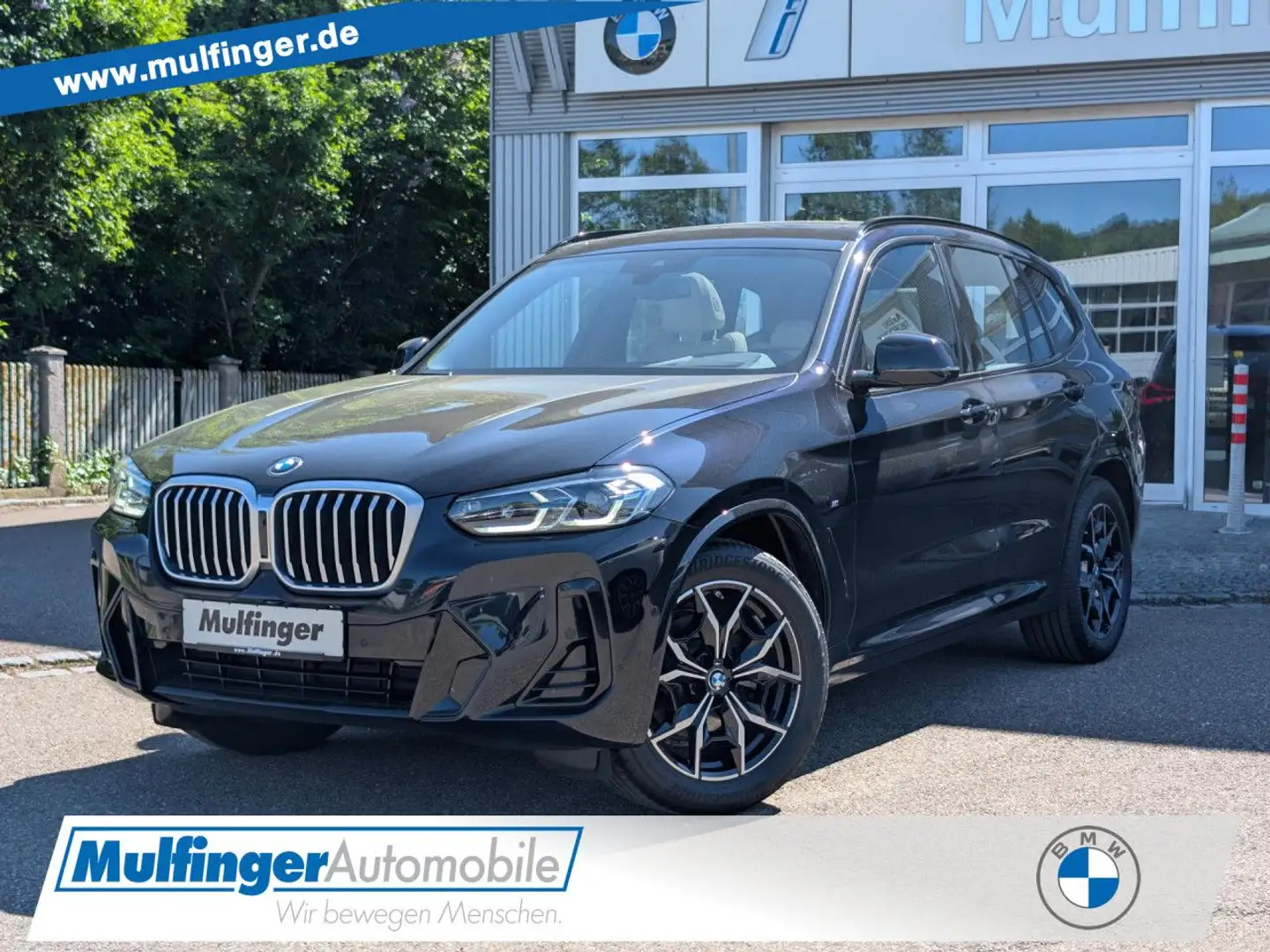 BMW X3 x20d M Sport HUD Kamera PanoD.Laser HiFi AHK Schwarz - 1