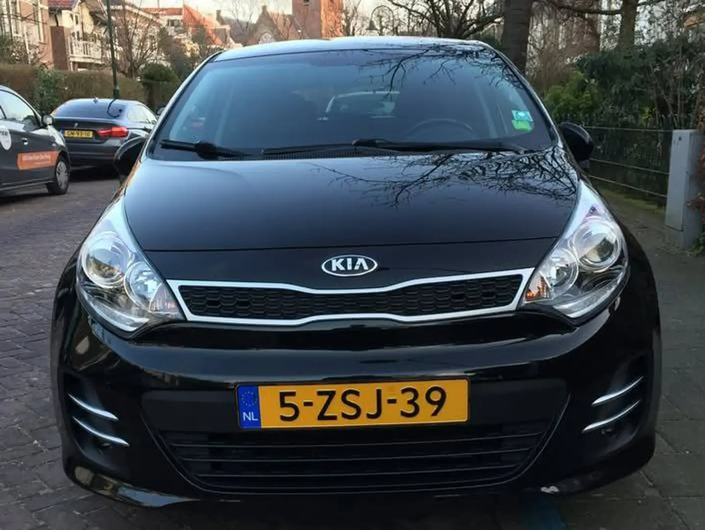 Kia Rio Rio 1.2 CVVT ExecutiveL. Zwart - 1