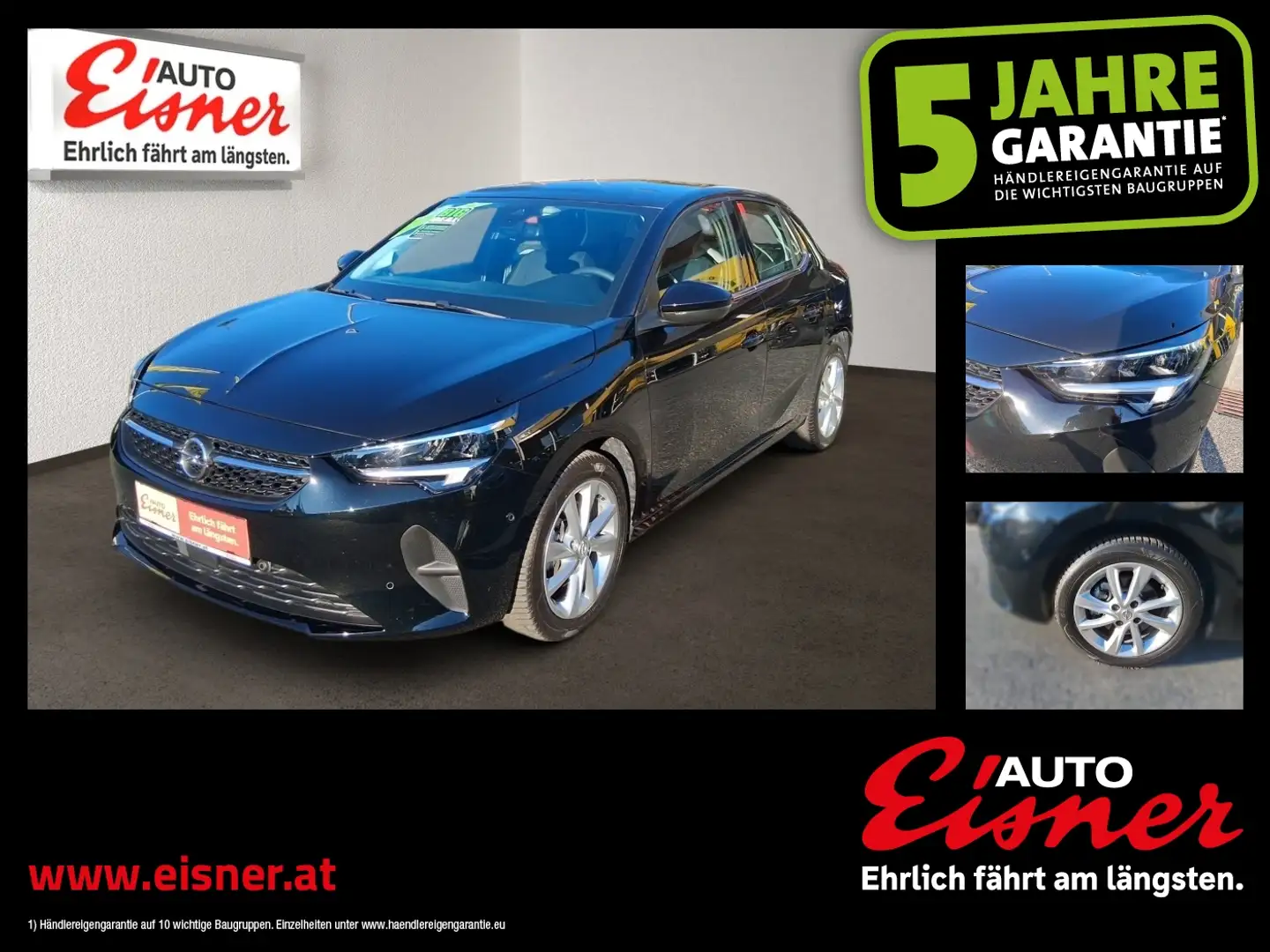 Opel Corsa 1.2 ELEGANCE DIRECT INJ Noir - 1