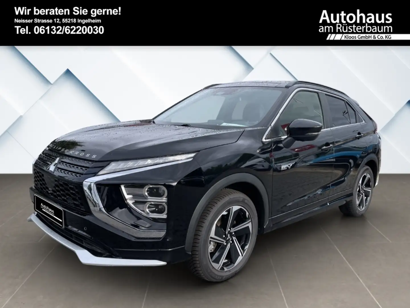 Mitsubishi Eclipse Cross PHEV 2.4 TOP 4WD Ls HUD StandHZG Soundsystem 360 K Schwarz - 2