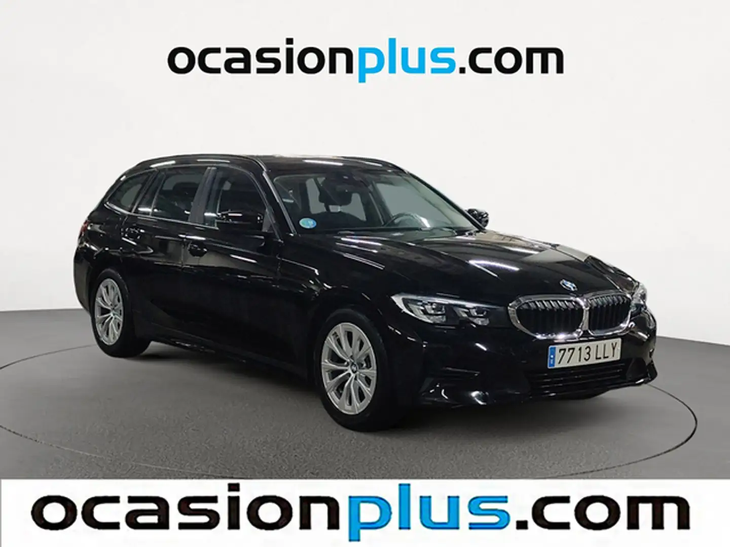 BMW 318 318dA Touring Negro - 2
