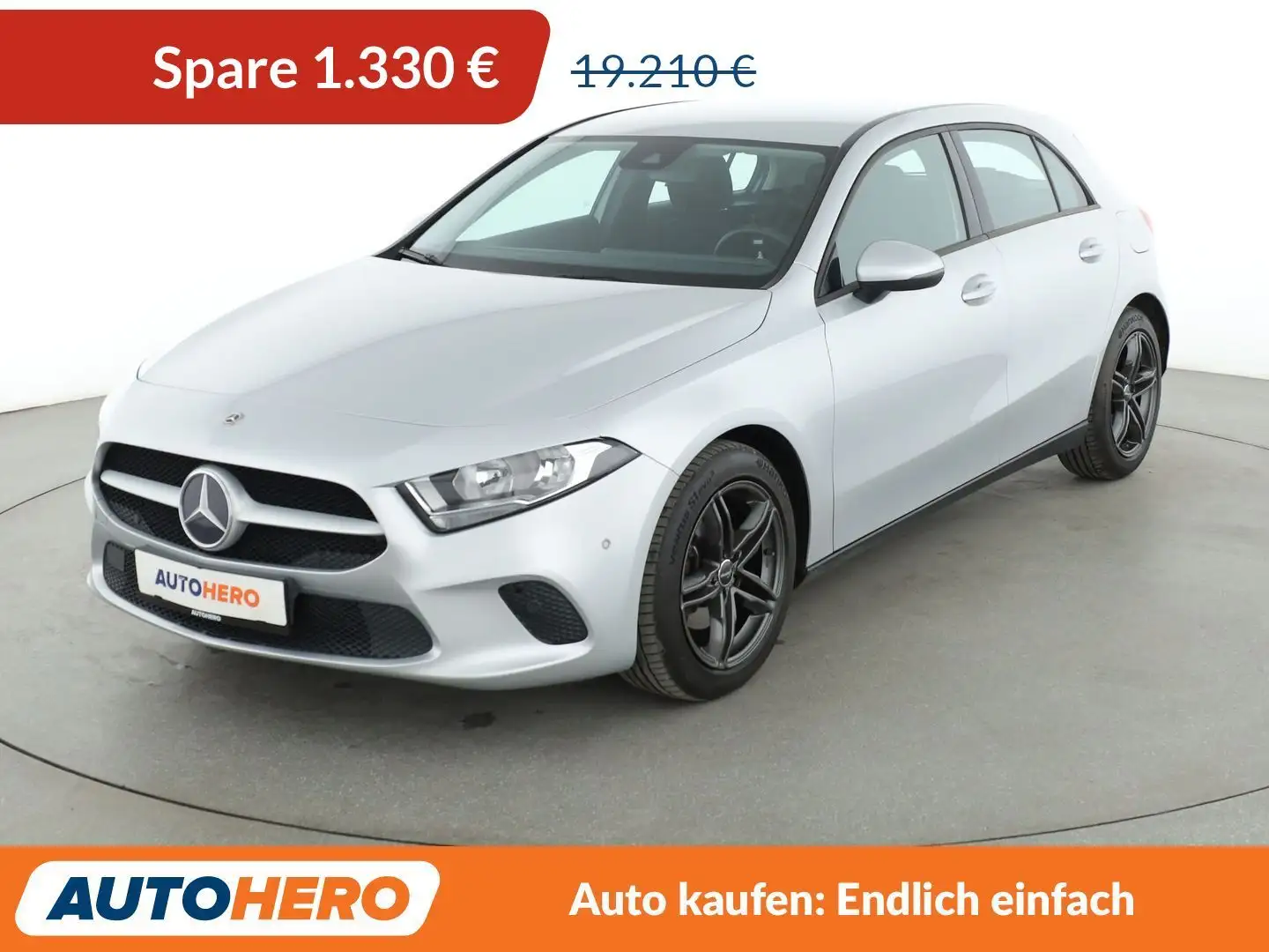 Mercedes-Benz A 200 A 200*NAVI*TEMPO*PDC*SHZ*KLIMA*GARANTIE* Argent - 1