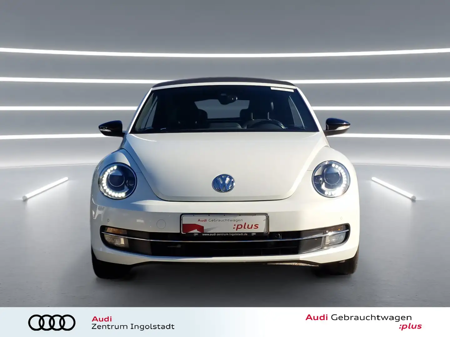 Volkswagen Beetle Cabriolet 1.4 TSI Club Xenon NAVI Leder 19" Weiß - 2