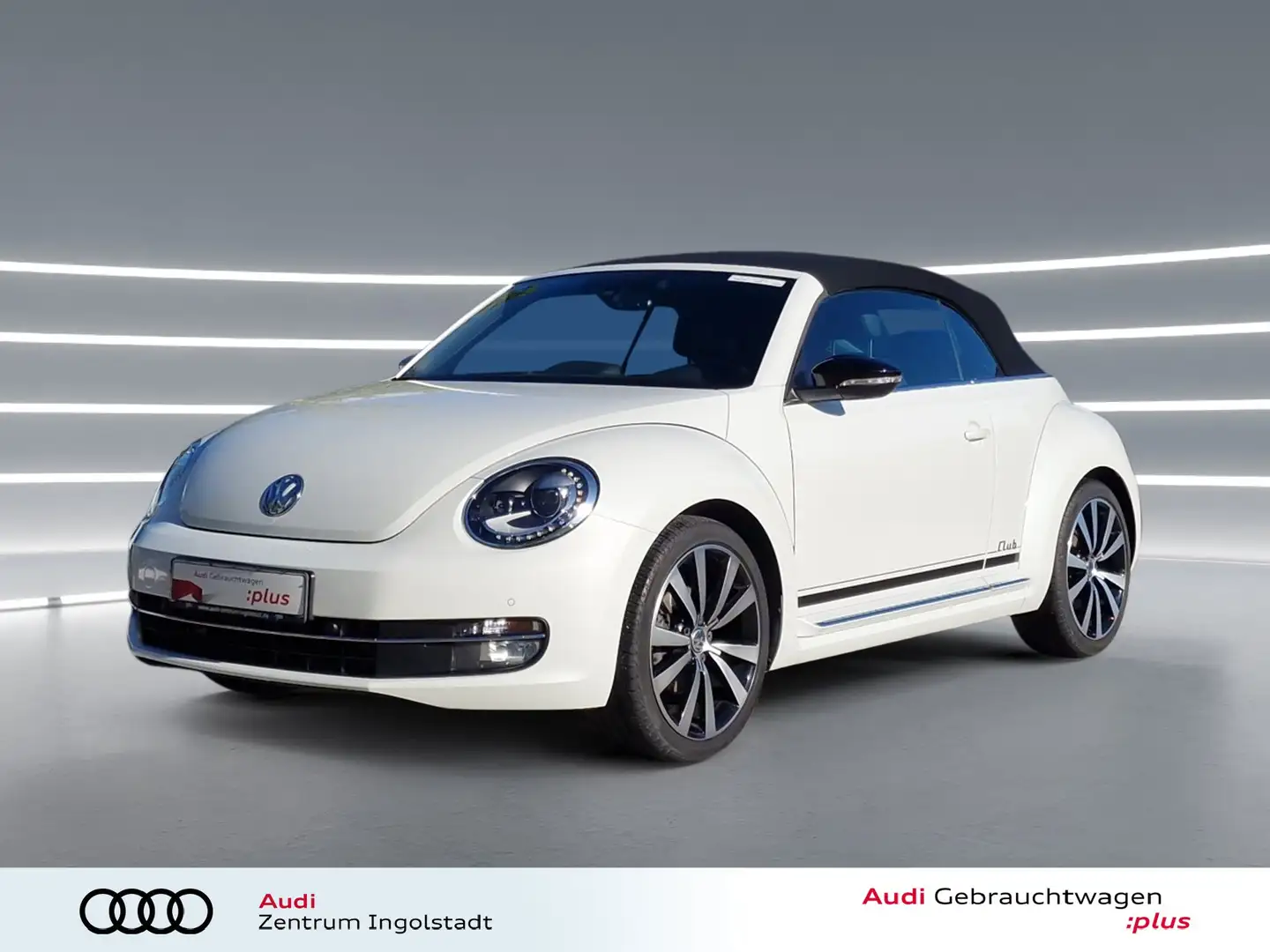 Volkswagen Beetle Cabriolet 1.4 TSI Club Xenon NAVI Leder 19" Weiß - 1