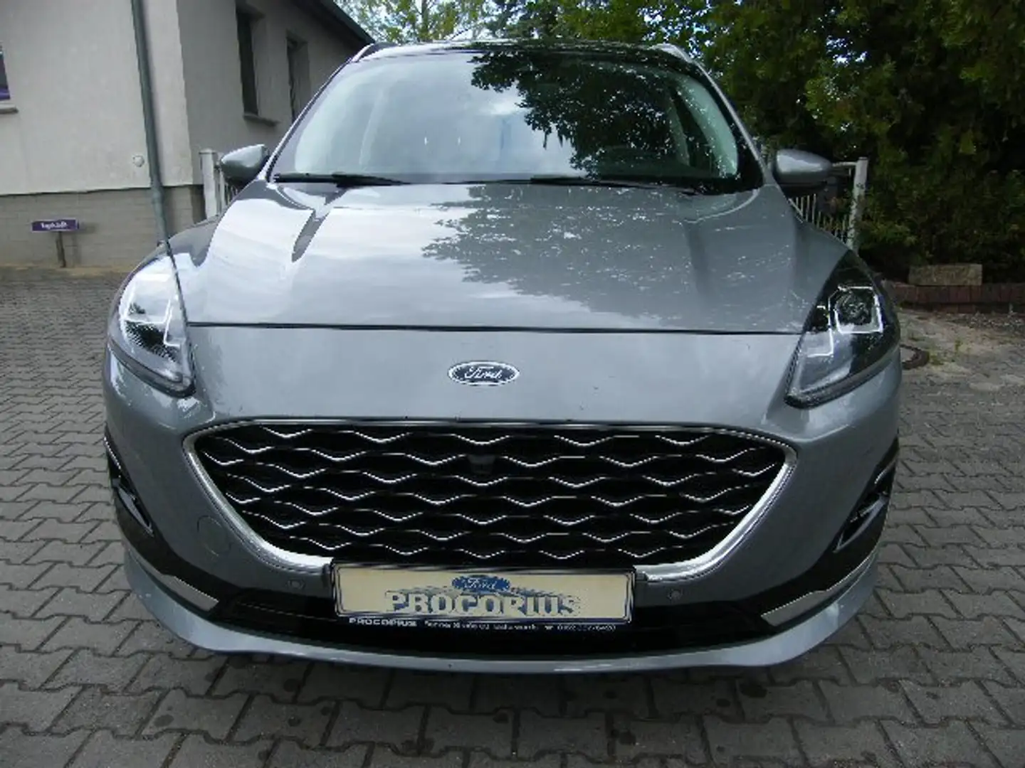 Ford Kuga Kuga Vignale VOLLAUSTATTG./checkh./Standheiz/1A !! Gris - 2