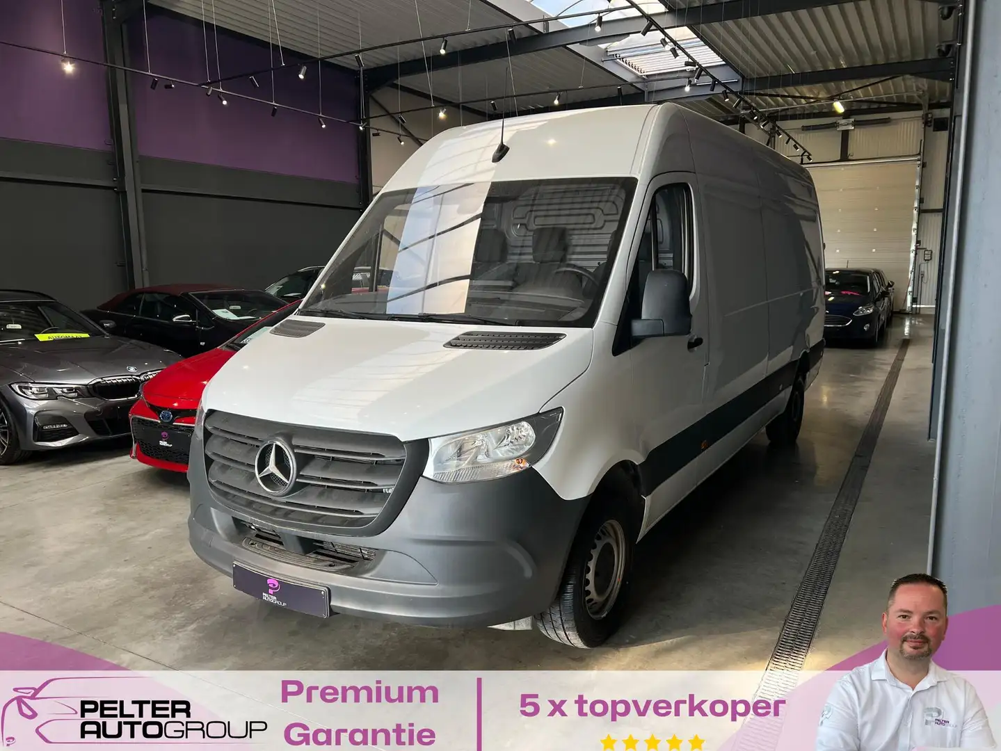 Mercedes-Benz Sprinter 317 CDi L3 Verlengd BTW inclusief Wit - 1