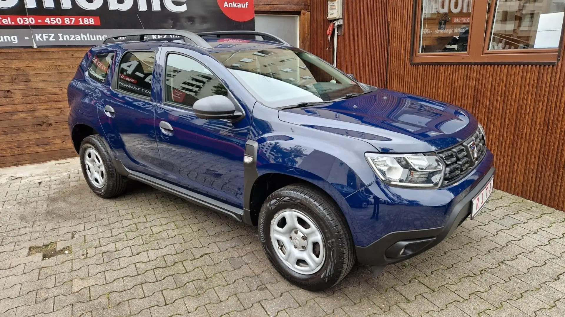 Dacia Duster II Essential, Klima, Tempomat, 1 Hand Blauw - 2