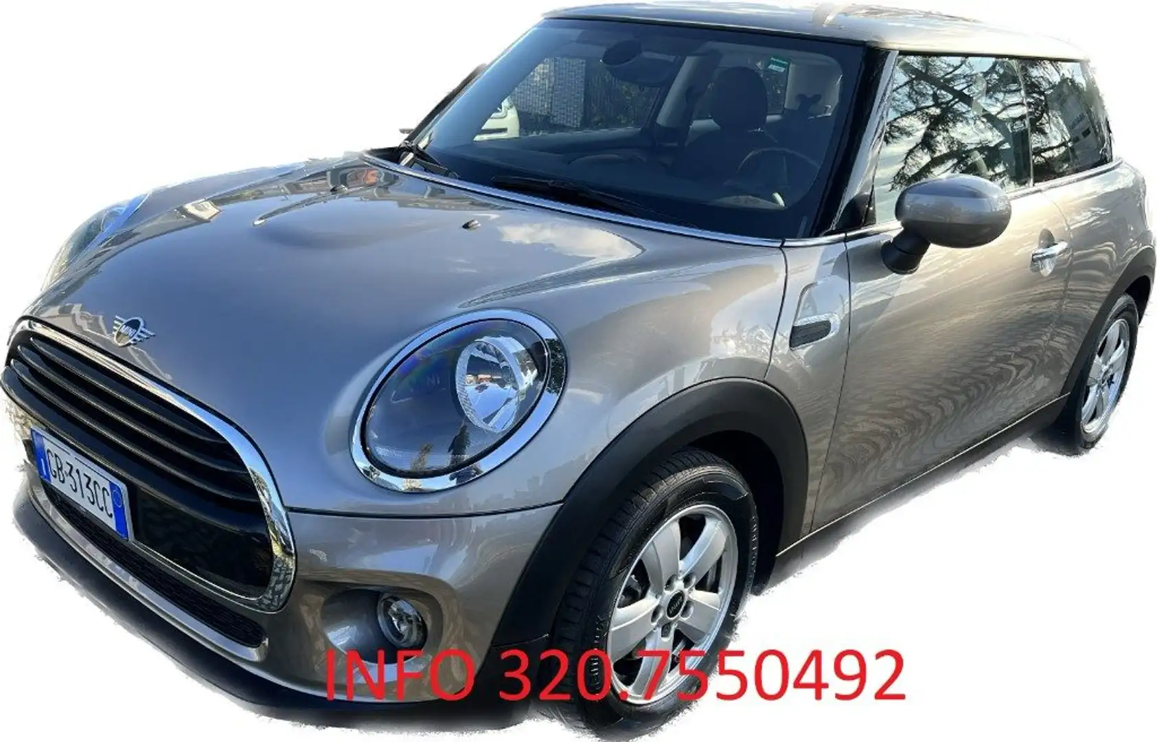 MINI Cooper 1.5 Cooper AUTOMATICA AZIENDALE KM CERTIFICATI Grigio - 1