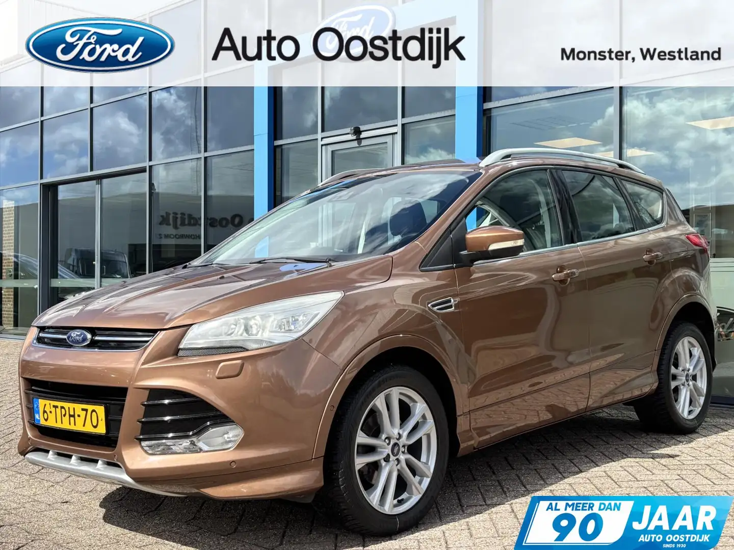 Ford Kuga 1.6 Titanium Plus 150PK Trekhaak Camera Cruise Ele Braun - 1