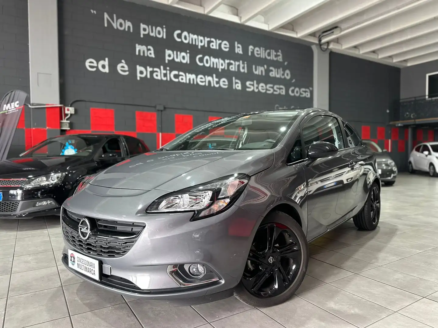 Opel Corsa Corsa V 2015 5p 1.2 b-Color Grijs - 1
