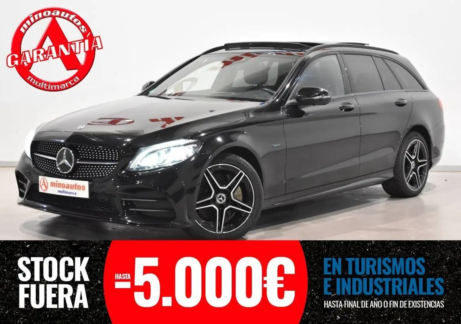 Mercedes-Benz C 300 DE 306 CV 9G-TRONIC AMG LINE Negro - 1