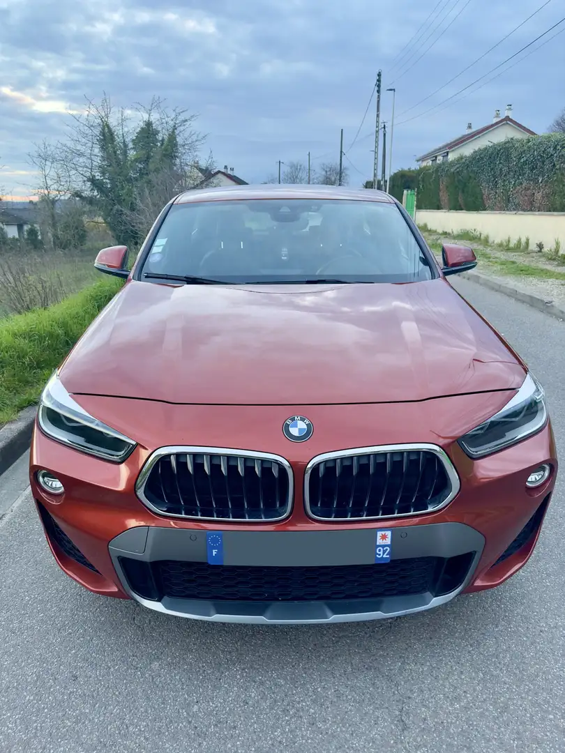 BMW X2 sDrive 20i 192 ch DKG7 M Sport X Orange - 2