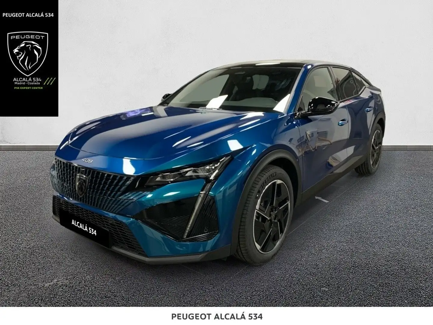 Peugeot 408 GT HYBRID 136 eDCS6 Bleu - 1