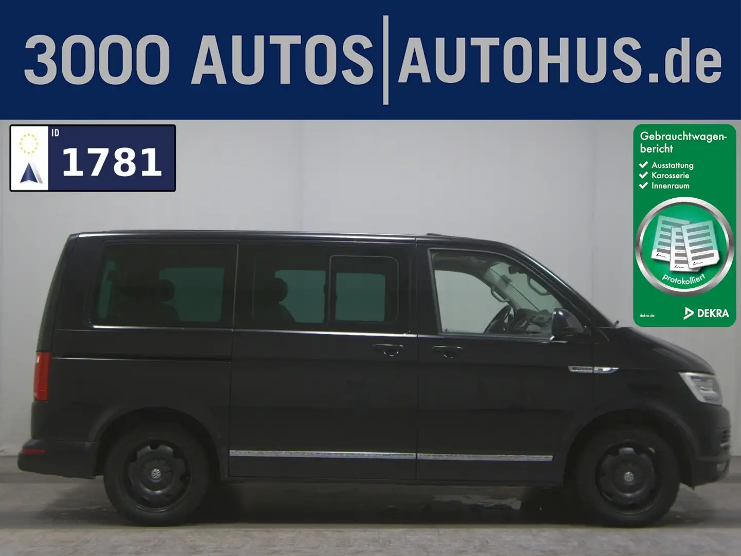 Volkswagen T6 Multivan 2.0 TDI Highline Navi DYN LED DCC Schwarz - 1