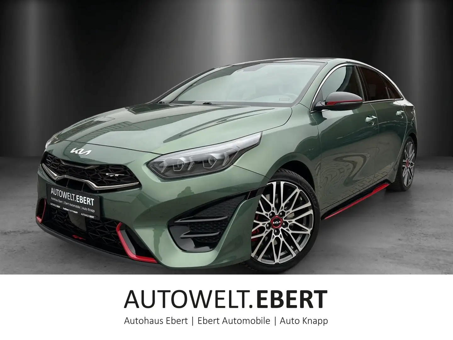 Kia ProCeed / pro_cee'd Proceed 1.6 T-GDI GT Aut./LED/ACC/KAMERA/NAVI/ Grün - 1