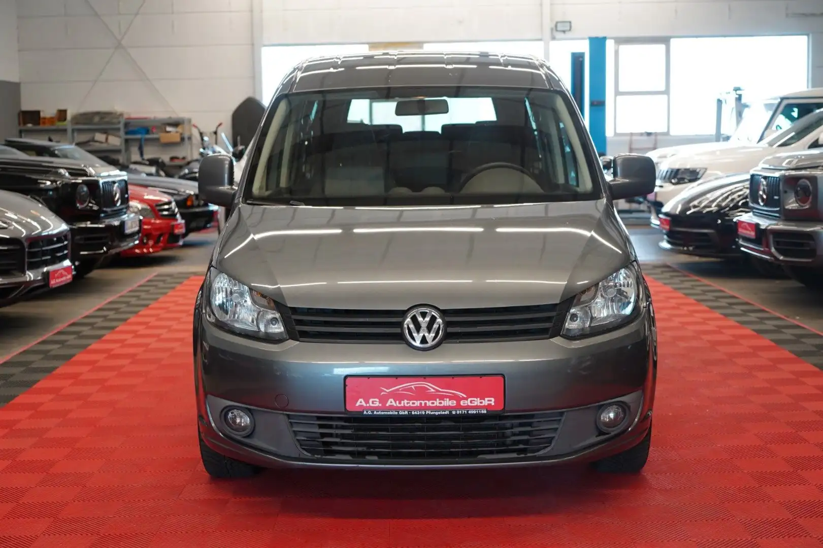 Volkswagen Caddy Maxi 1.6 TDI Trendline 7 Sitzer*Scheckheft Gris - 2
