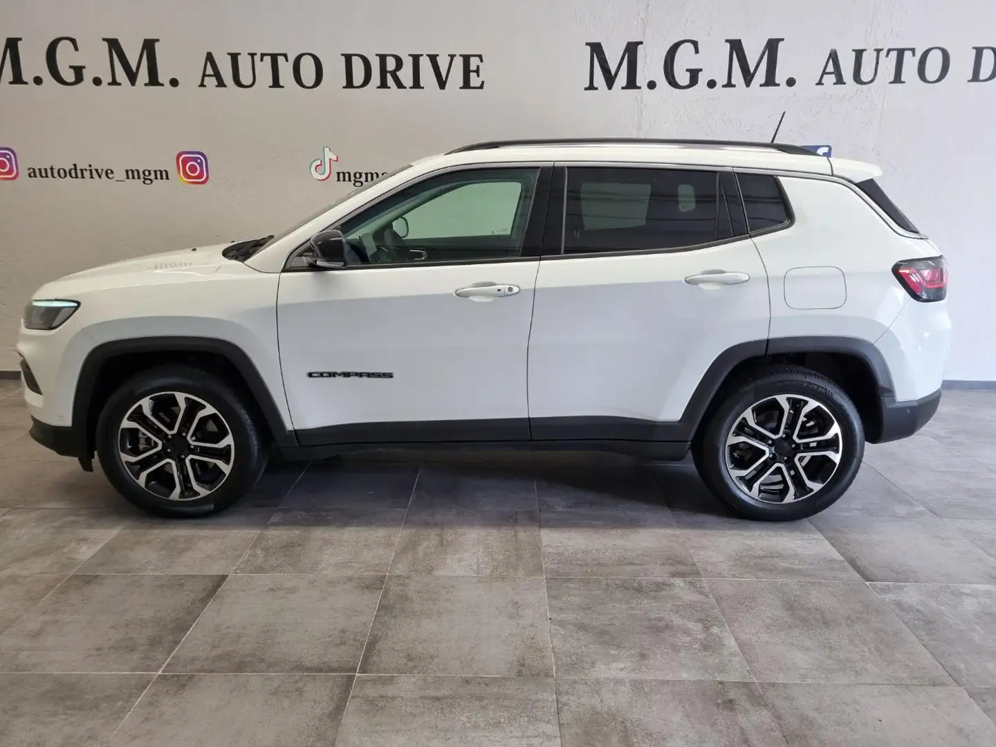 Jeep Compass 1.3 Turbo T4 190 CV PHEV AT6 4xe Limited Bianco - 2