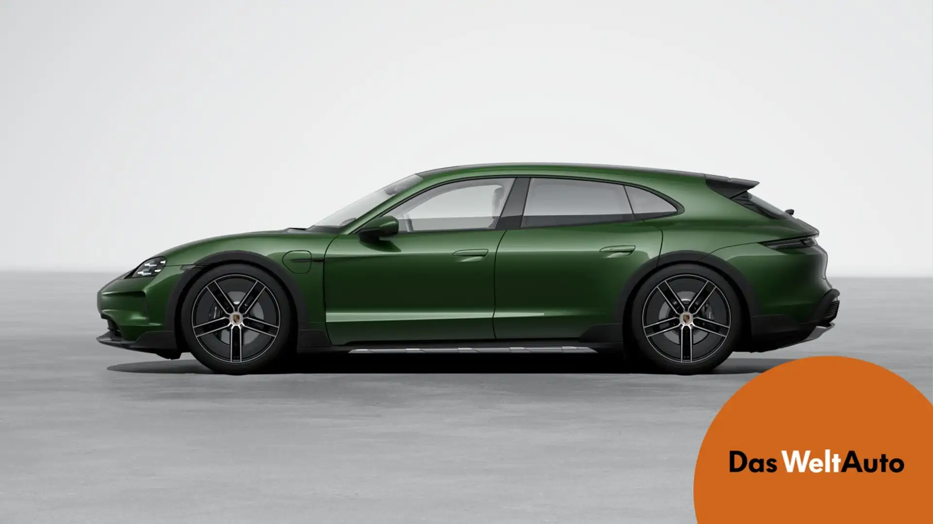 Porsche Taycan 4 Cross Turismo Grün - 1