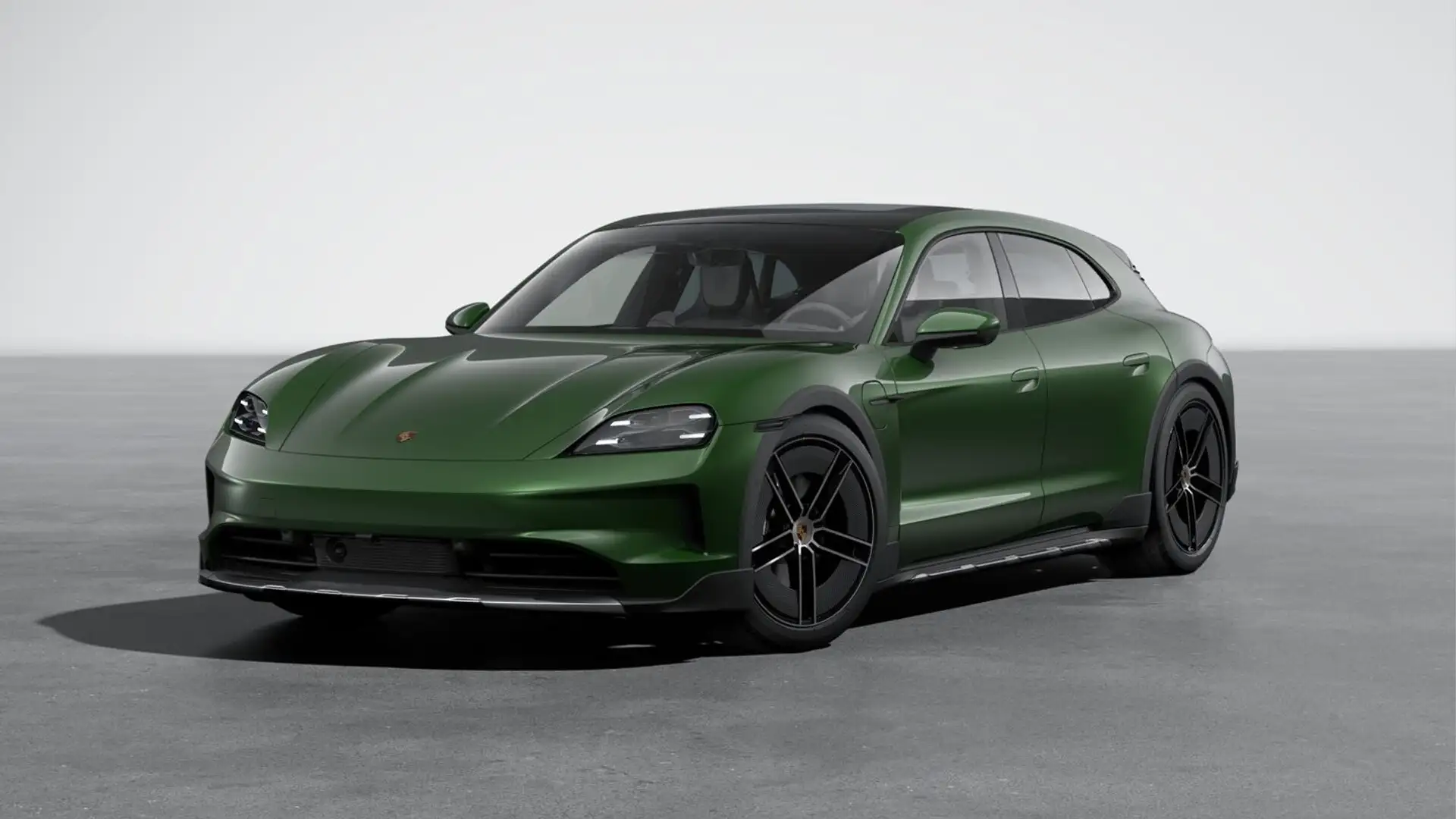 Porsche Taycan 4 Cross Turismo Grün - 2