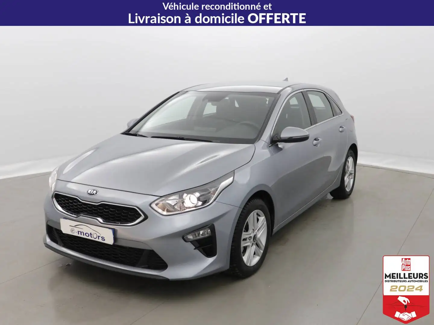 Kia Ceed / cee'd 1.6 CRDi 136 ISG Active Gris - 1