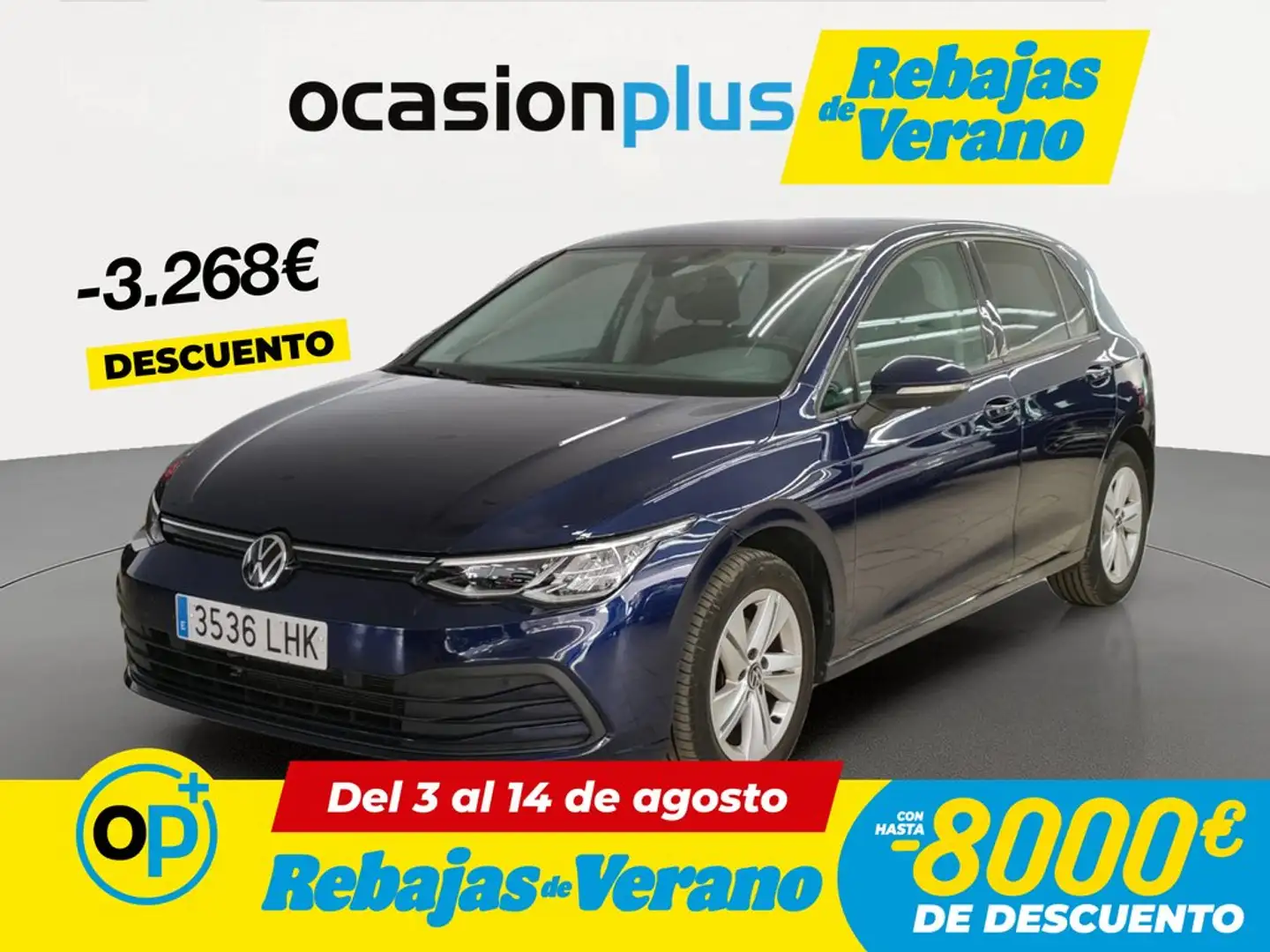 Volkswagen Golf 1.5 eTSI Life DSG 110kW Azul - 1