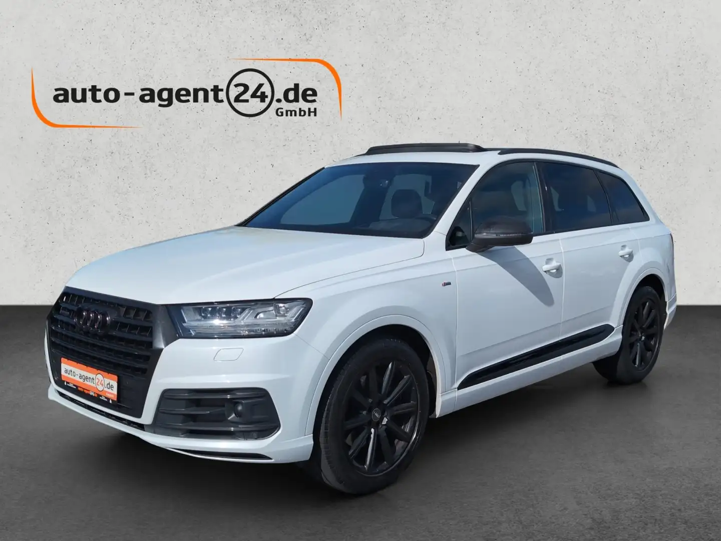 Audi Q7 3.0 TDI S-Line/Nachtsicht/Massage/Matrix/StHzg Blanc - 2