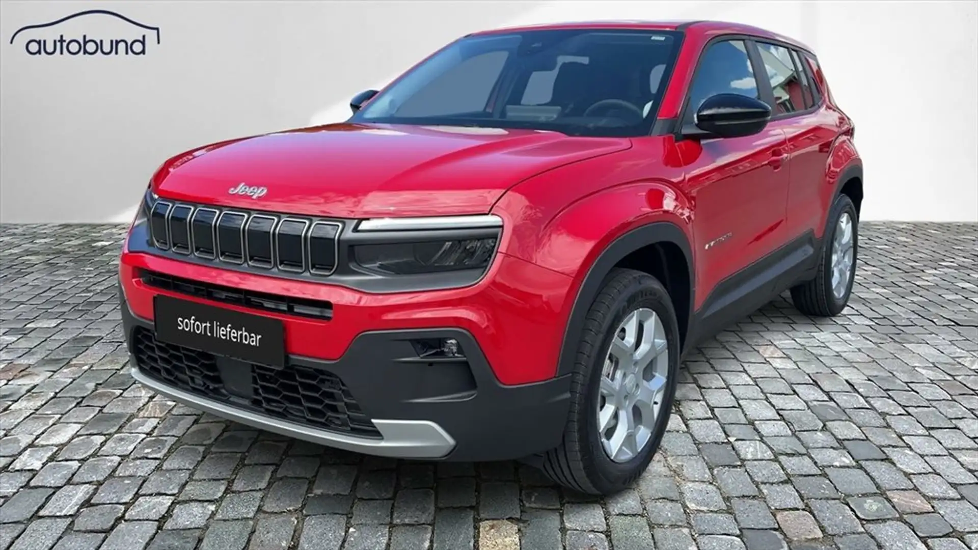 Jeep Avenger 1,2 T3 (MHEV) DCT Altitude Klimaaut. LED Kamera Rosso - 1