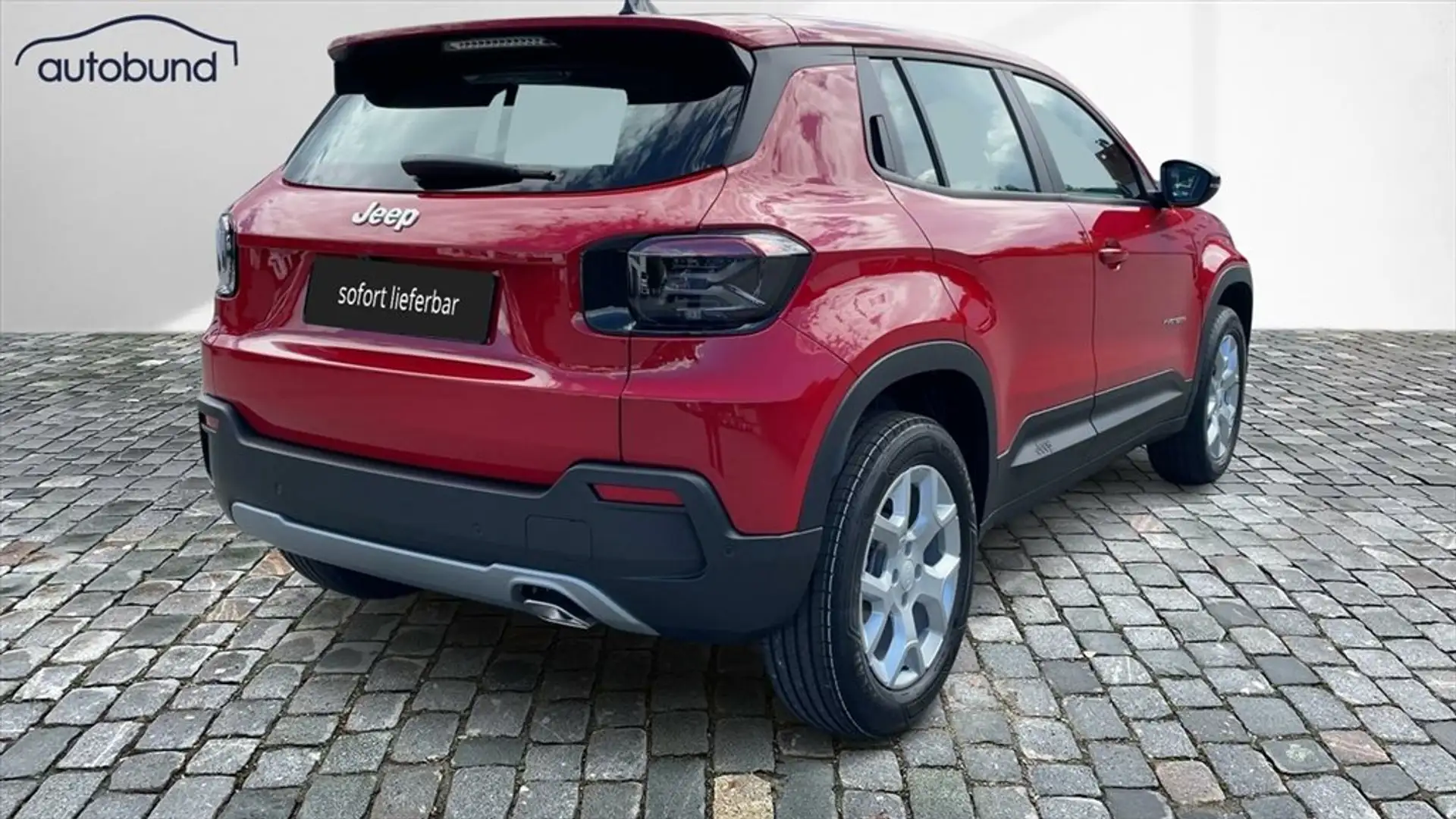 Jeep Avenger 1,2 T3 (MHEV) DCT Altitude Klimaaut. LED Kamera Rosso - 2