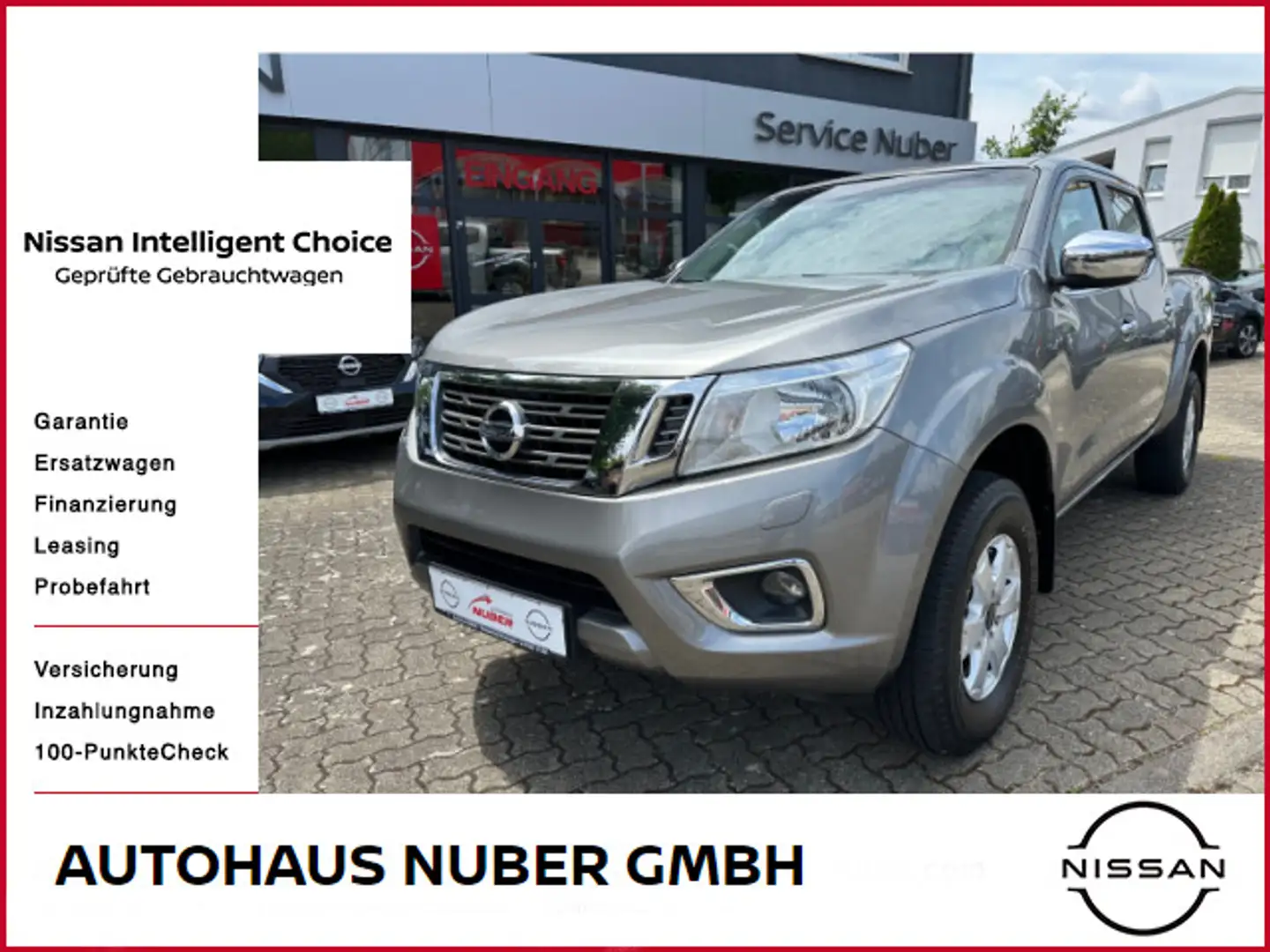 Nissan Navara 2,5dci Acenta Double Cab 4x4 ohne Adblue Grijs - 1