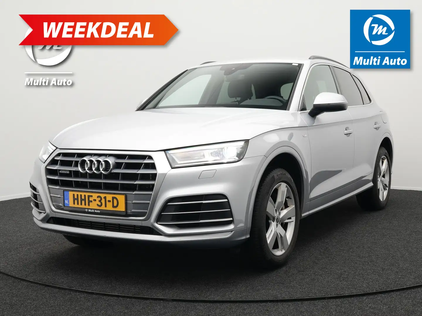 Audi Q5 50 TFSI e Quattro S-Line Plug in Hybrid 299pk Deal Grijs - 1