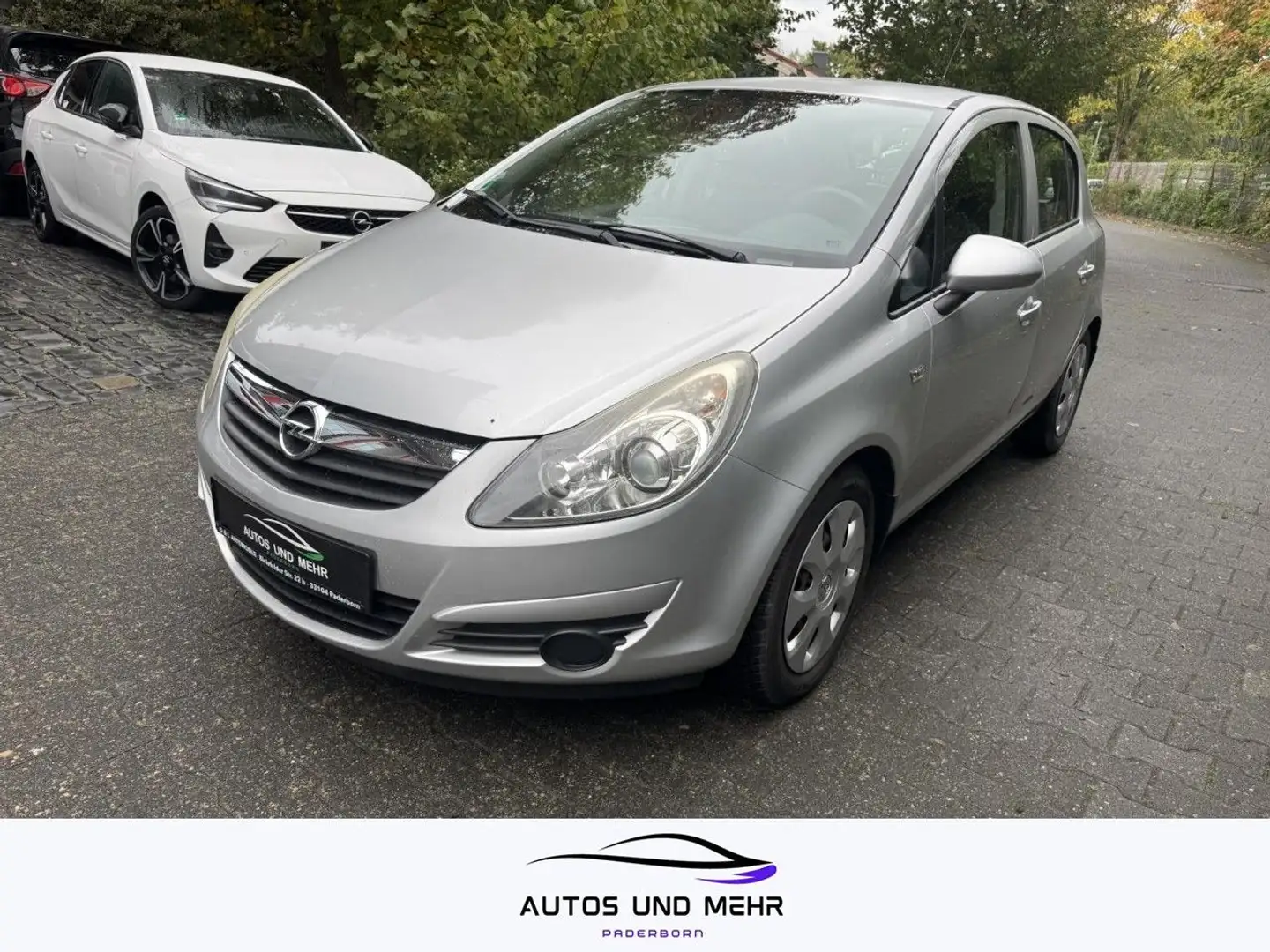 Opel Corsa D Cosmo Klima Kurvenlicht Fenster el. Silber - 1