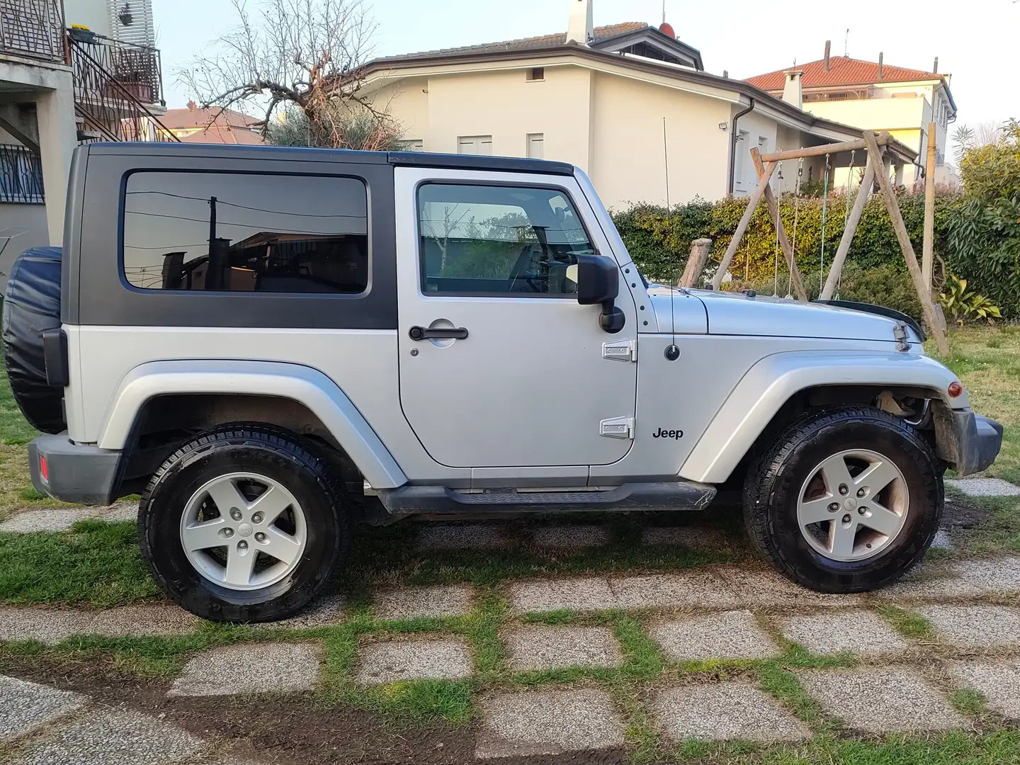 Jeep Wrangler Wrangler III 2007 3p 2.8 crd Sport Plus auto Ezüst - 2