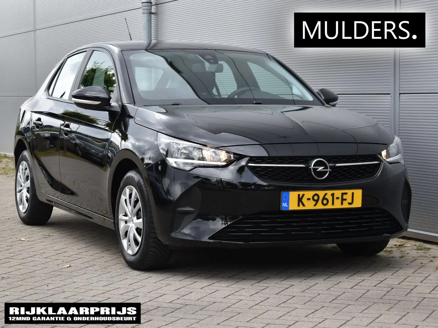 Opel Corsa 1.2 Edition AIRCO / CARPLAY / Cruisecontrol Zwart - 1
