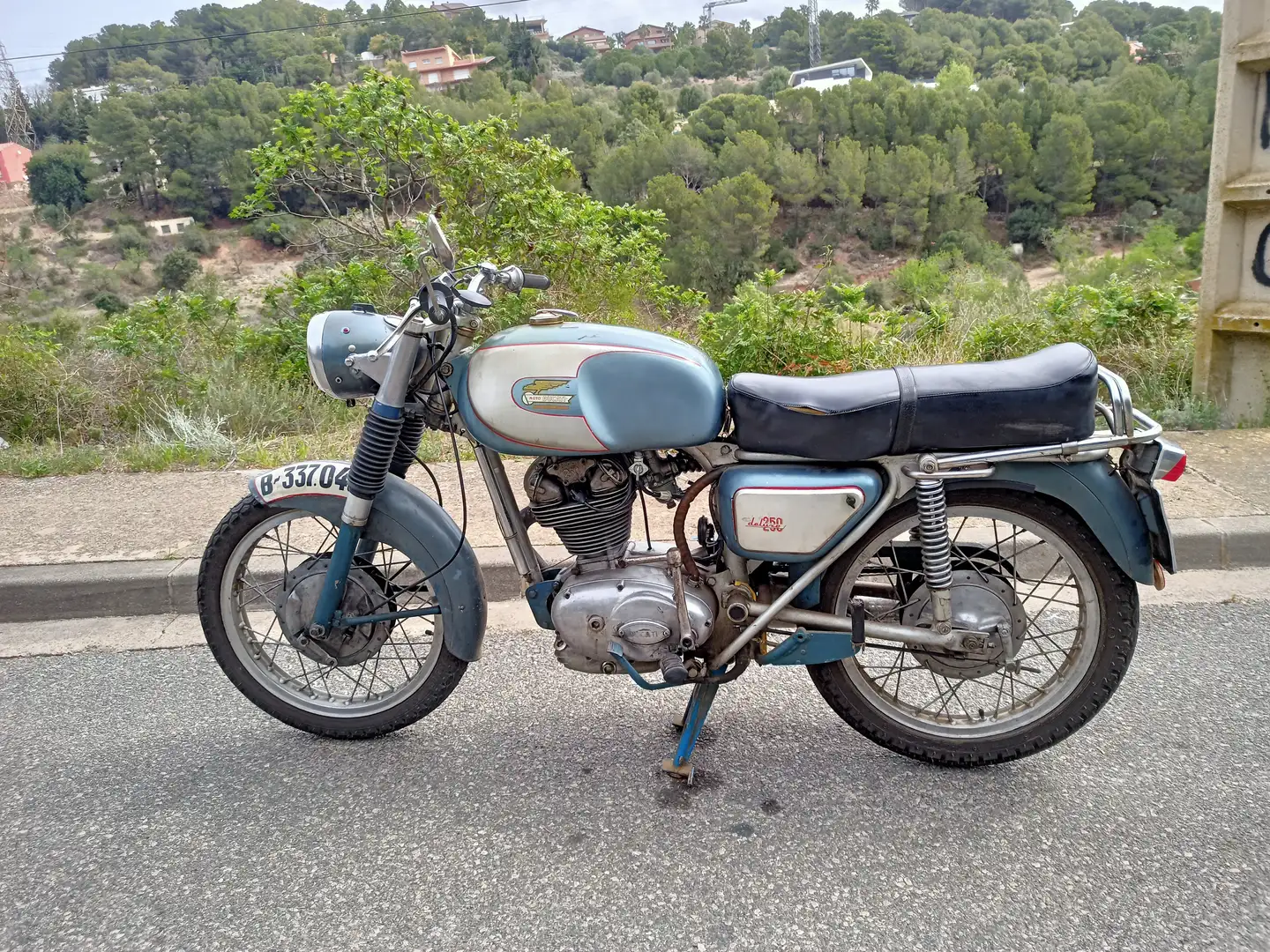 Ducati 250 Deluxe Albastru - 2