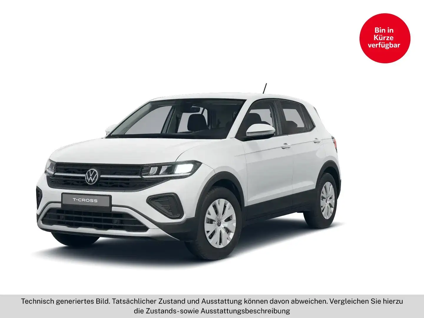Volkswagen T-Cross 1.0 TSI 70 kW 4Me Weiß - 2