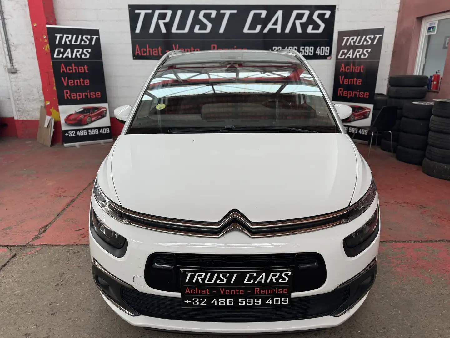 Citroen C4 SpaceTourer 1.5 BlueHDi 12 MOIS DE GARANTIE Blanc - 1