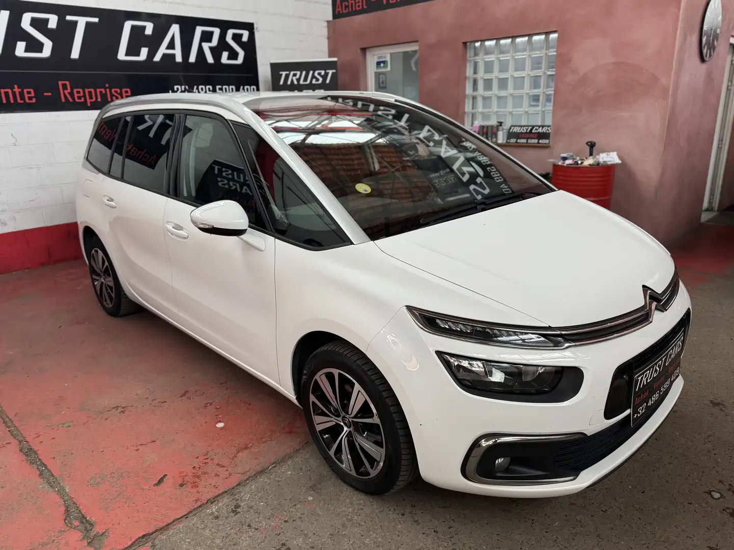 Citroen C4 SpaceTourer 1.5 BlueHDi 12 MOIS DE GARANTIE Blanc - 2