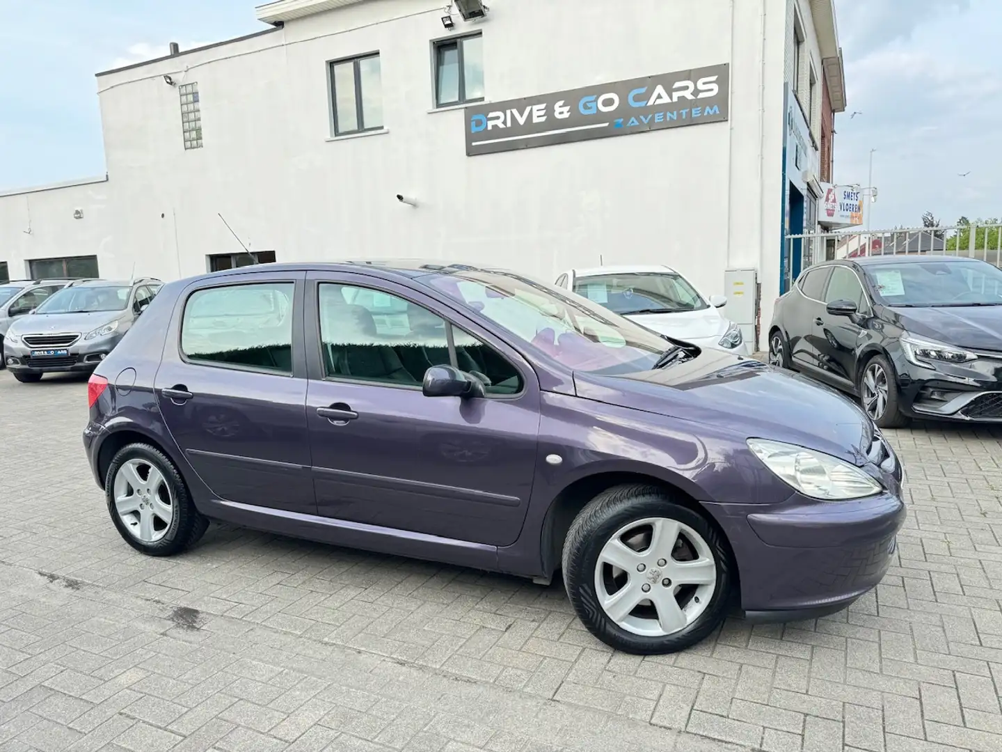 Peugeot 307 1.6i 16v Privil�ge - Ledere Zetels - Dig Airco Mauve - 1