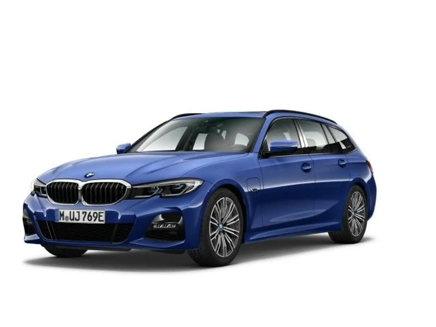 BMW 330 e Touring M Sport Navi Head-Up Laser Pano RFK Blau - 1