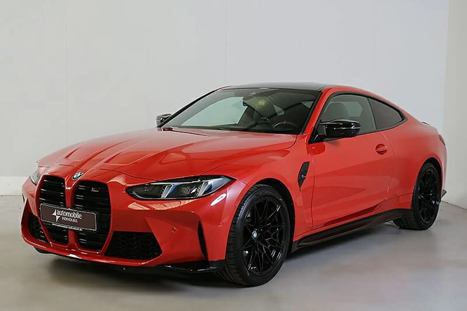 BMW M4 Competition Coupé LED H&K Widescreen HuD DAB Piros - 2