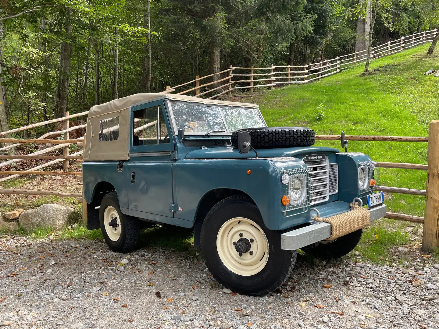 Land Rover Series 3 7-Sitzer Mavi - 2