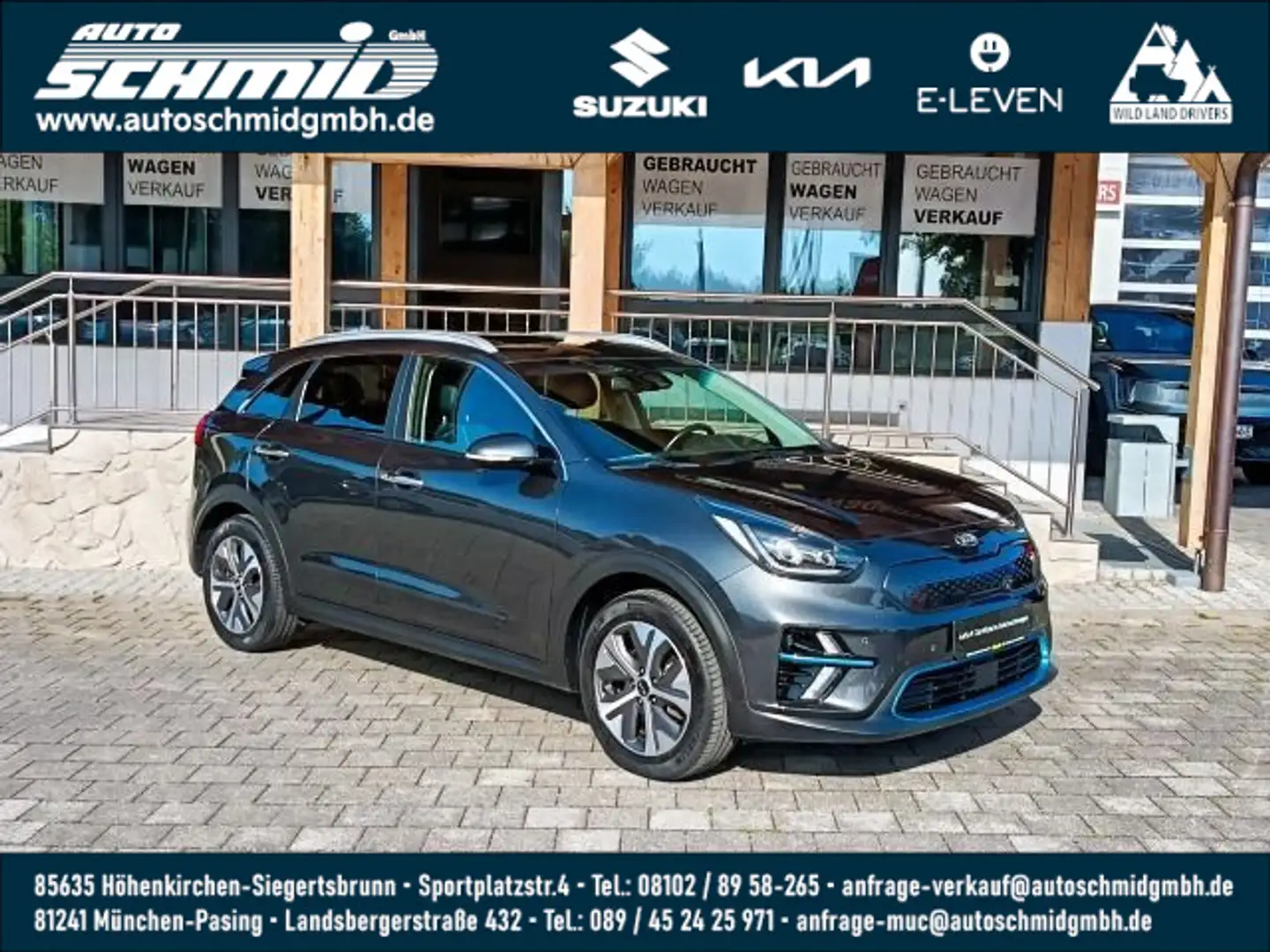 Kia Niro NIRO EV 204 SPI 3PH GD LED+ INT Grau - 1