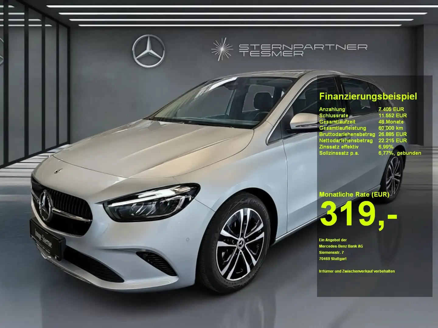 Mercedes-Benz B 180 PROGRESSIVE +KAM.+MBUX+LED+HEIZB. LENKRAD Plateado - 1
