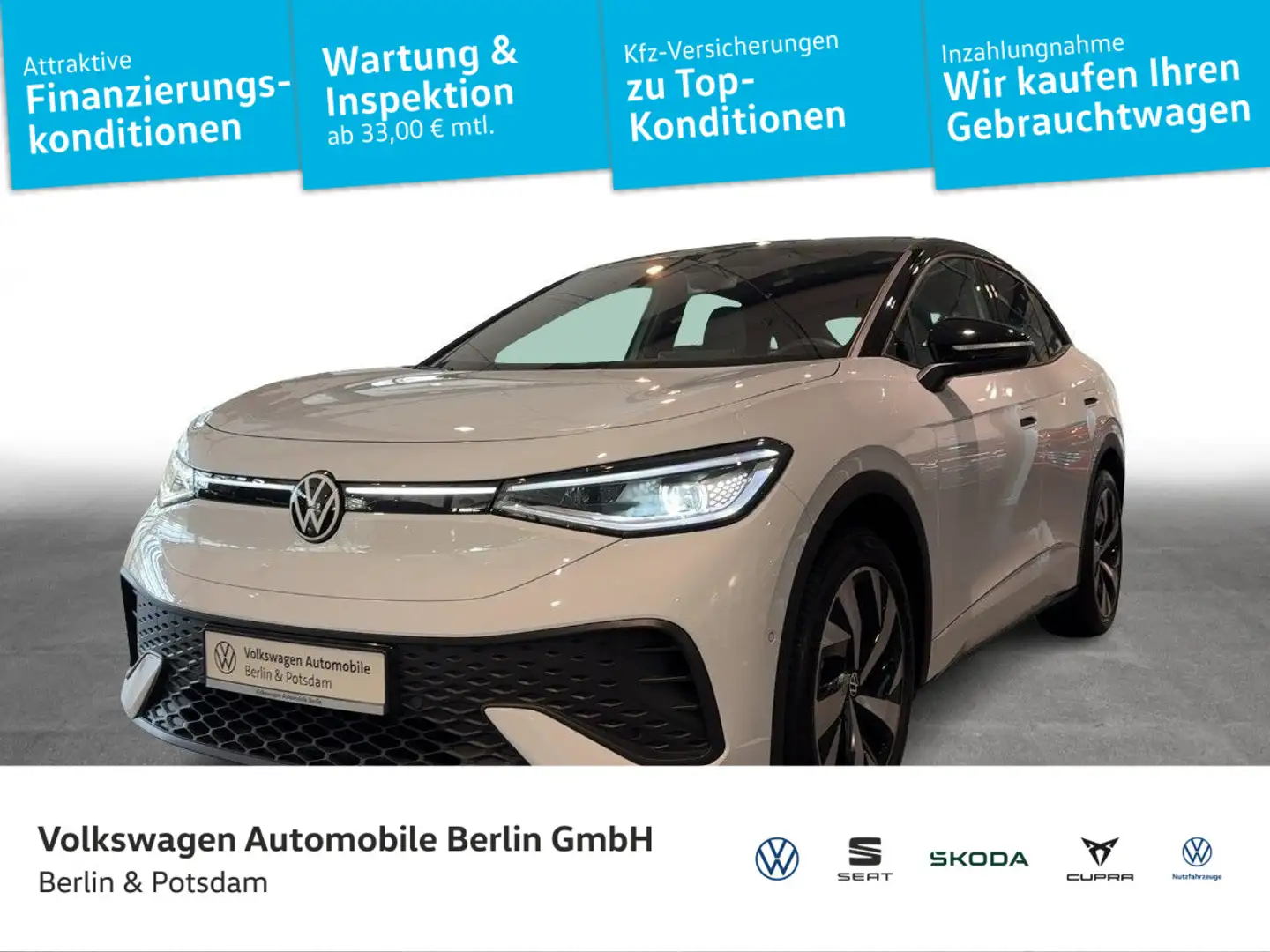 Volkswagen ID.5 Pro GOAL P-DACH W-Pumpe NAVI KAMERA Blanc - 1