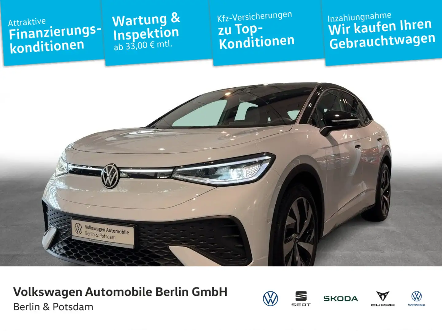 Volkswagen ID.5 Pro GOAL P-DACH W-Pumpe NAVI KAMERA Weiß - 1