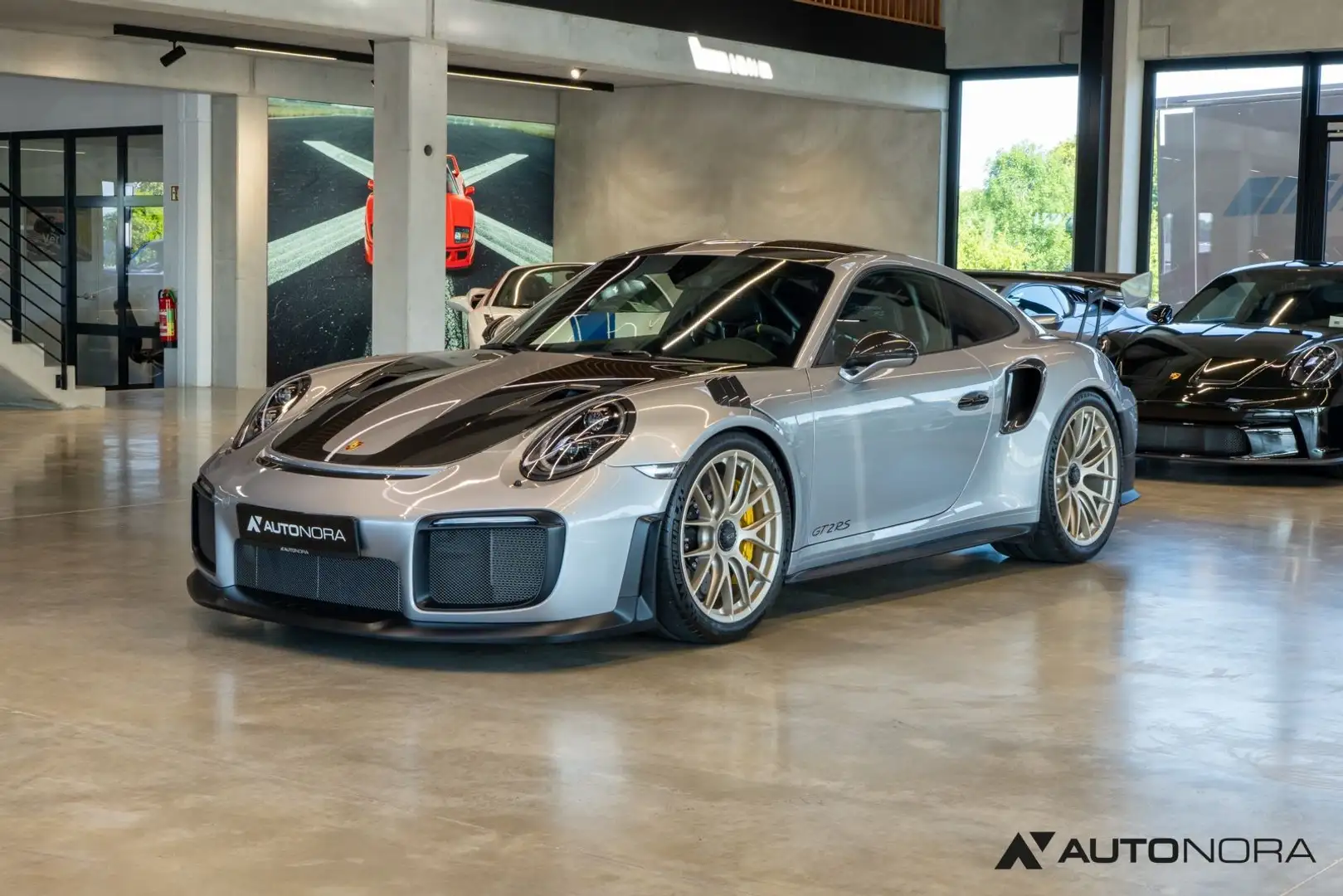 Porsche 991 911 (991.2) GT2 RS Weissach Clubsport Magnesium Zilver - 1