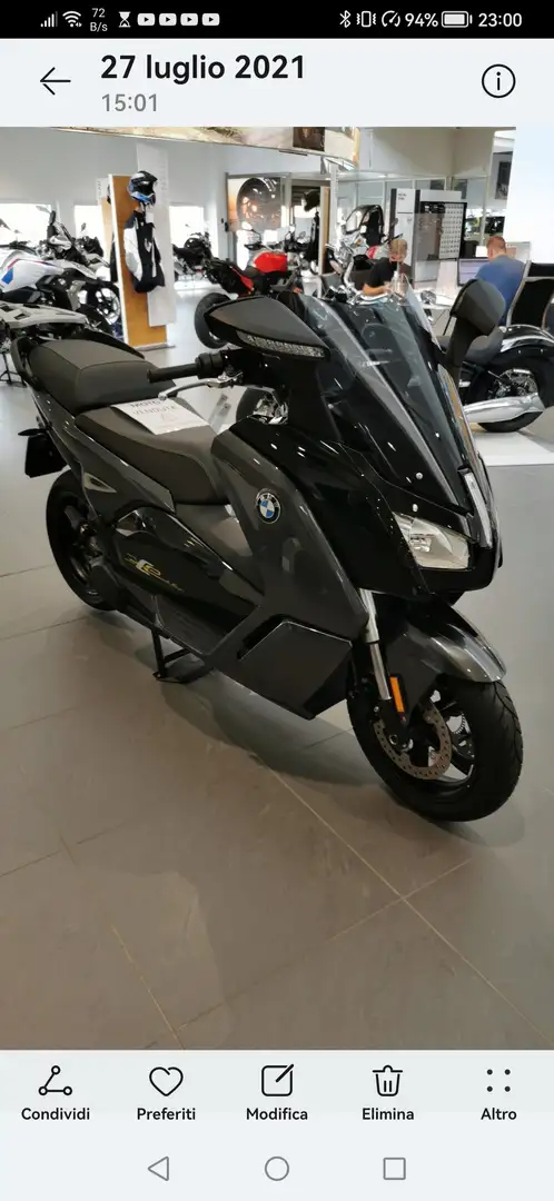 BMW C Evolution Elettrico come nuovo Nero - 2