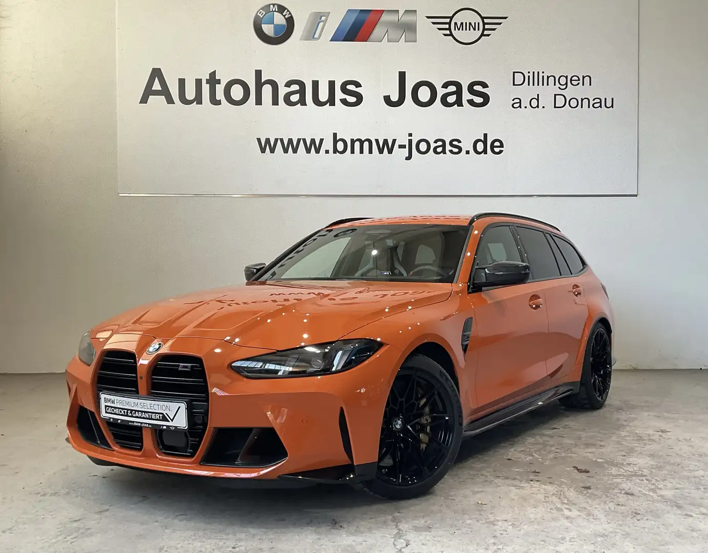 BMW M3 Competition M Drivers P. Keramik Bremse Orange - 1