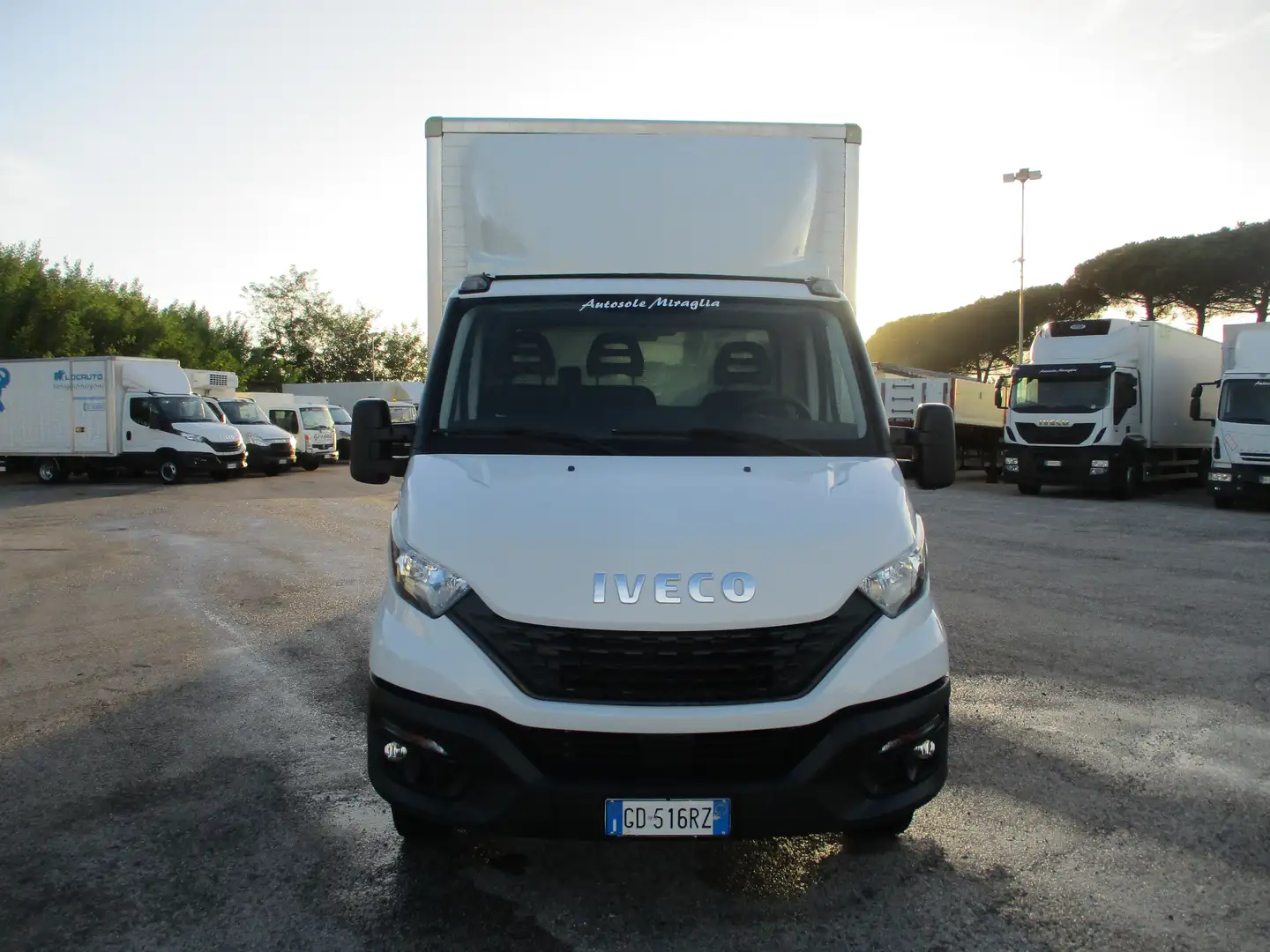 Iveco Daily 35 C 14 2.3 140CV E6 BOX 4.30M+SPONDA DA 8Q Bianco - 2